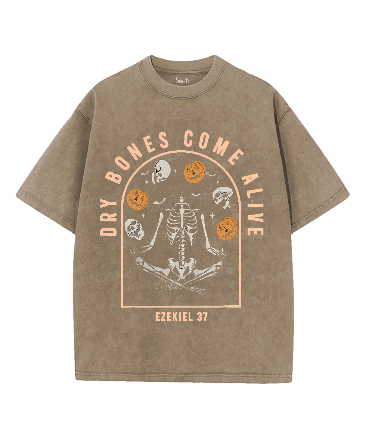 Dry Bones Come To Life Unisex Washed Christian T-shirt Style010 Hoodie, Sweatshirt | CiraTrend.com (Image 2)