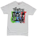 Venom Mens T-Shirt - McFarlane Style Smiling Color Face Boxes Hoodie, Sweatshirt | CiraTrend.com