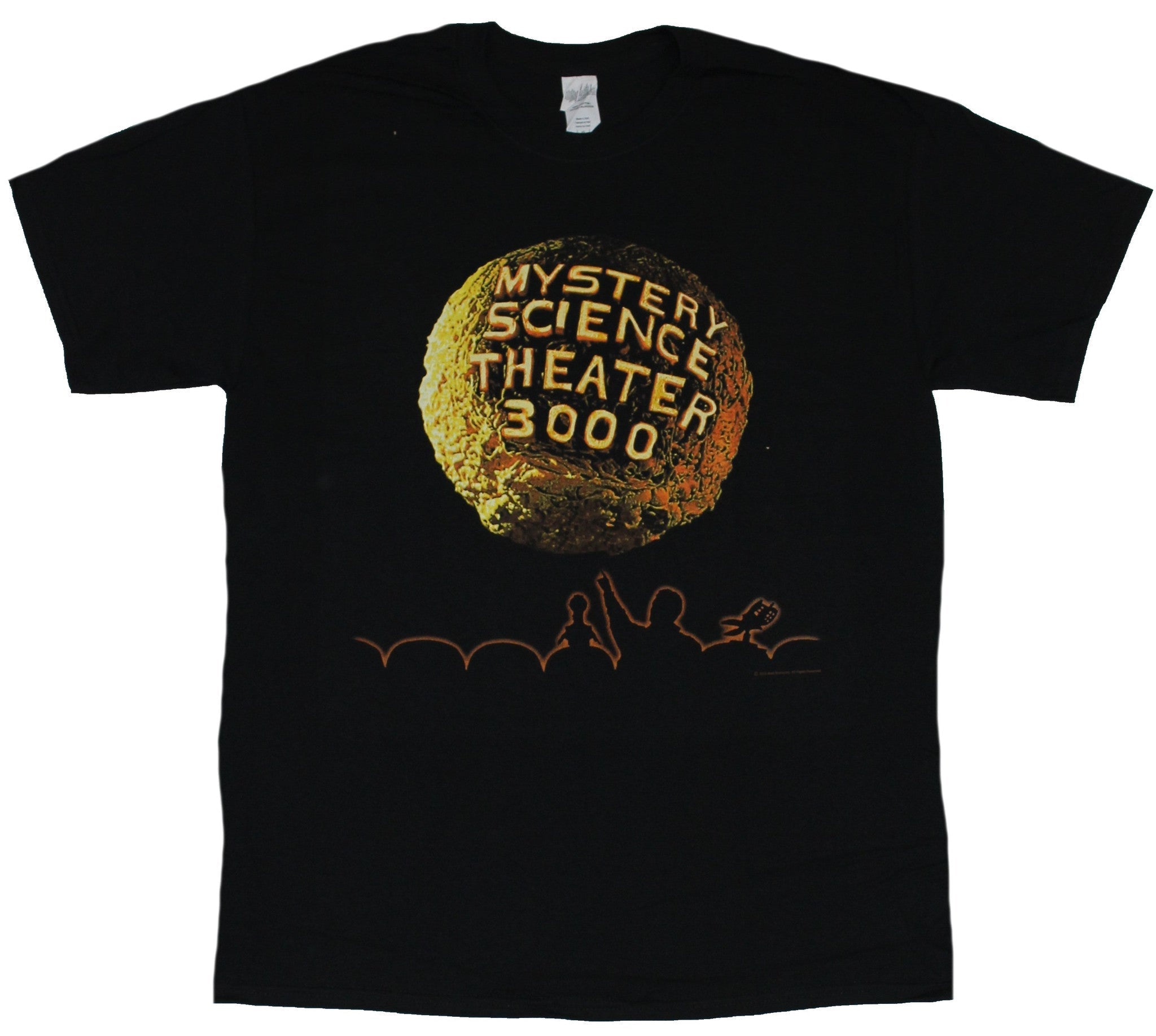 Mystery Science Theater 3000 Mens T-Shirt - Moon Credits Opening Image Hoodie, Sweatshirt | CiraTrend.com