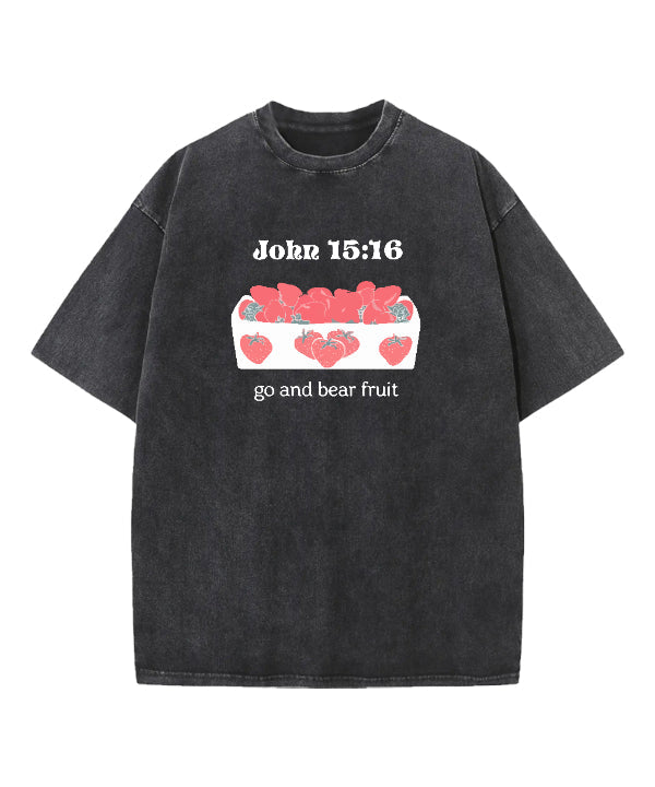 Go Bear Fruit Washed Christian T-Shirts, Hoodie, Sweatshirt