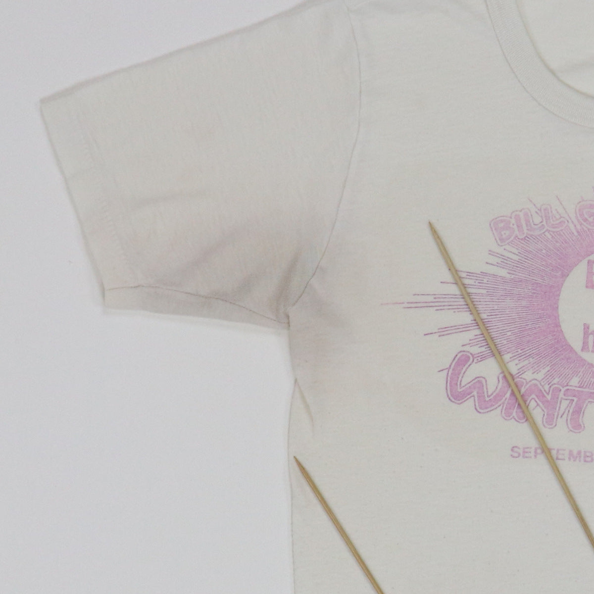 1977 Bill Graham Winterland Rush UFO Hush Concert Shirt
