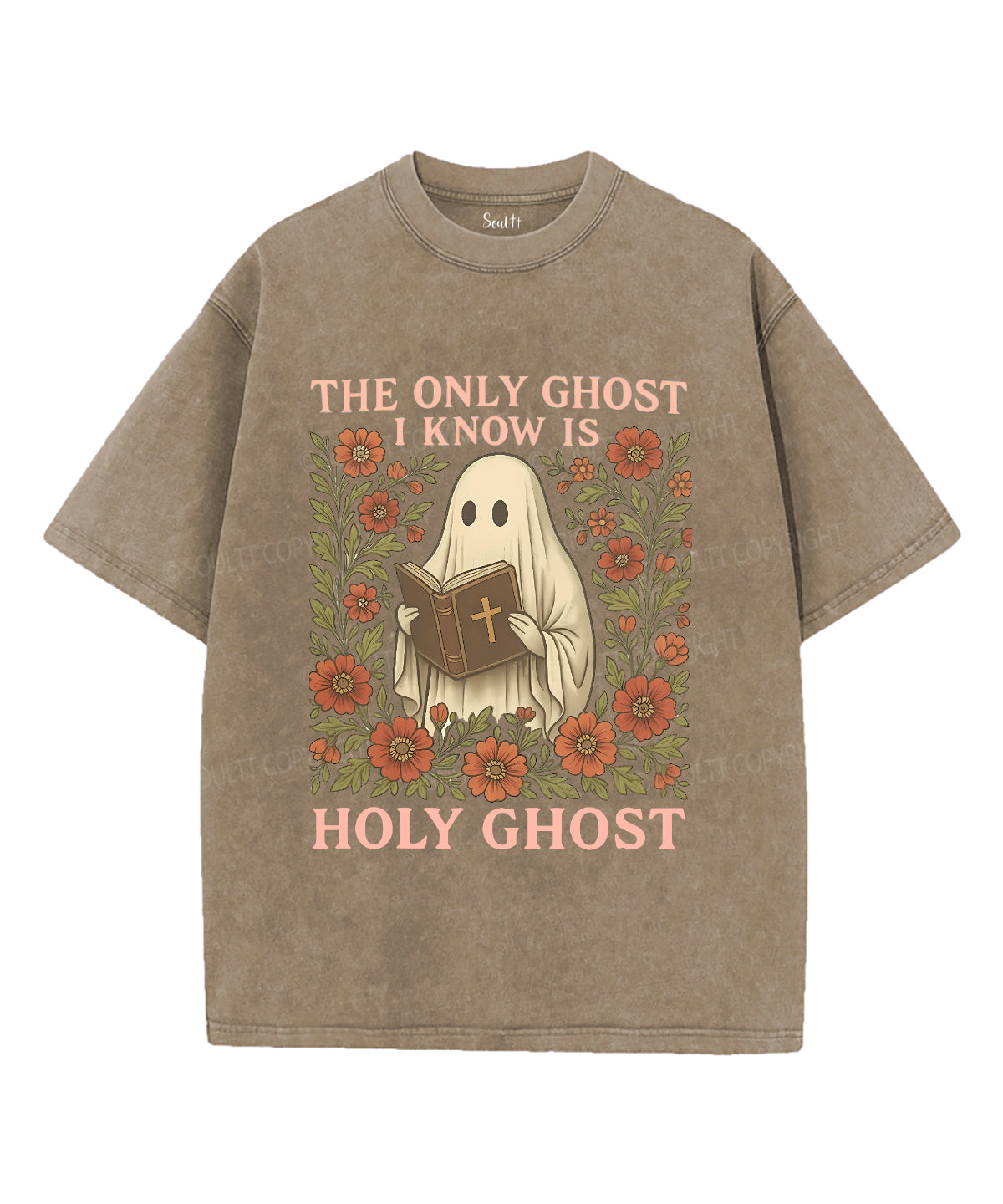 Holy Ghost Washed Christian Style001 T-Shirts, Hoodie, Sweatshirt