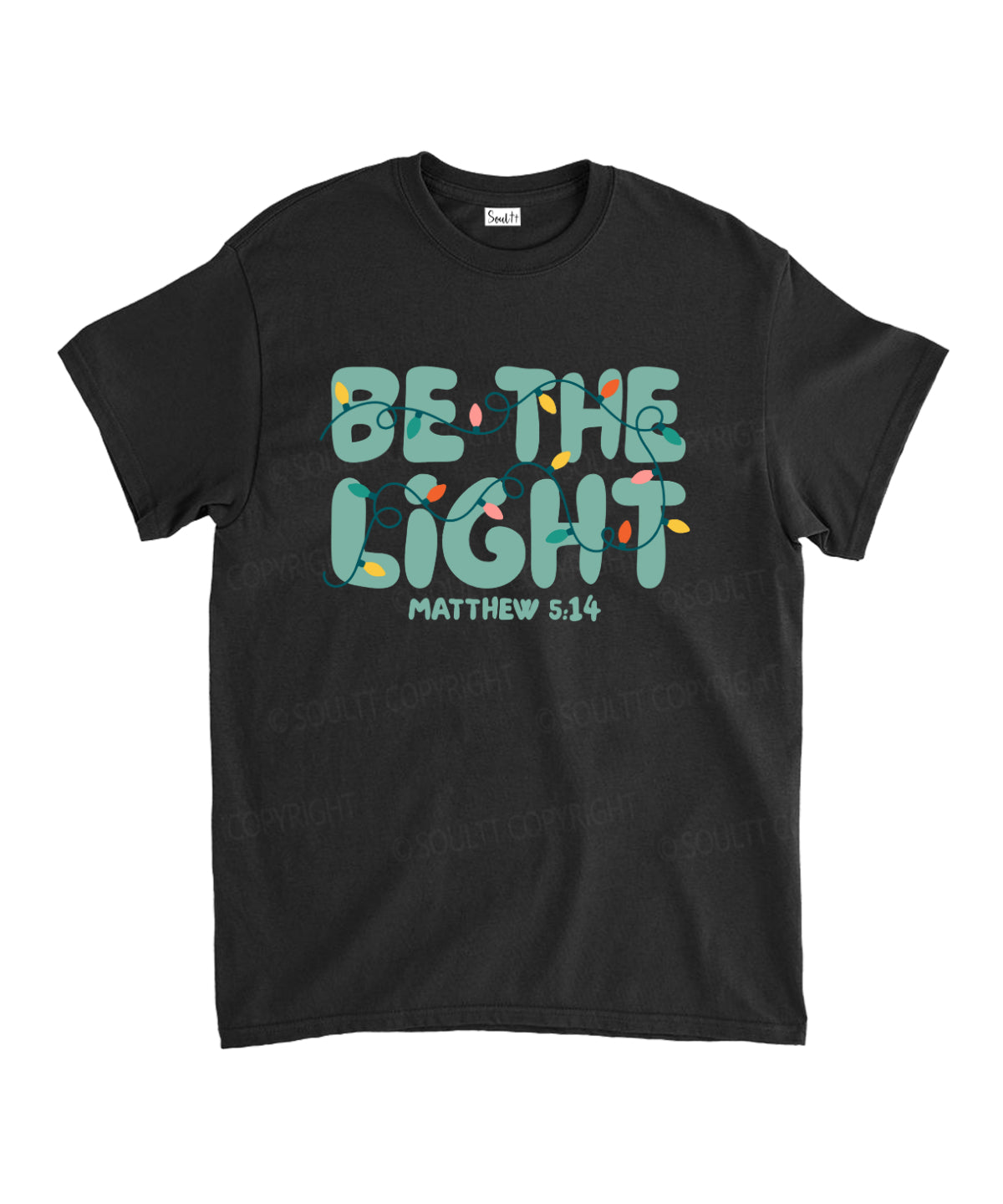 Be The Light Unisex Cotton Christian T-Shirt Style001 Hoodie, Sweatshirt | CiraTrend.com (Image 3)
