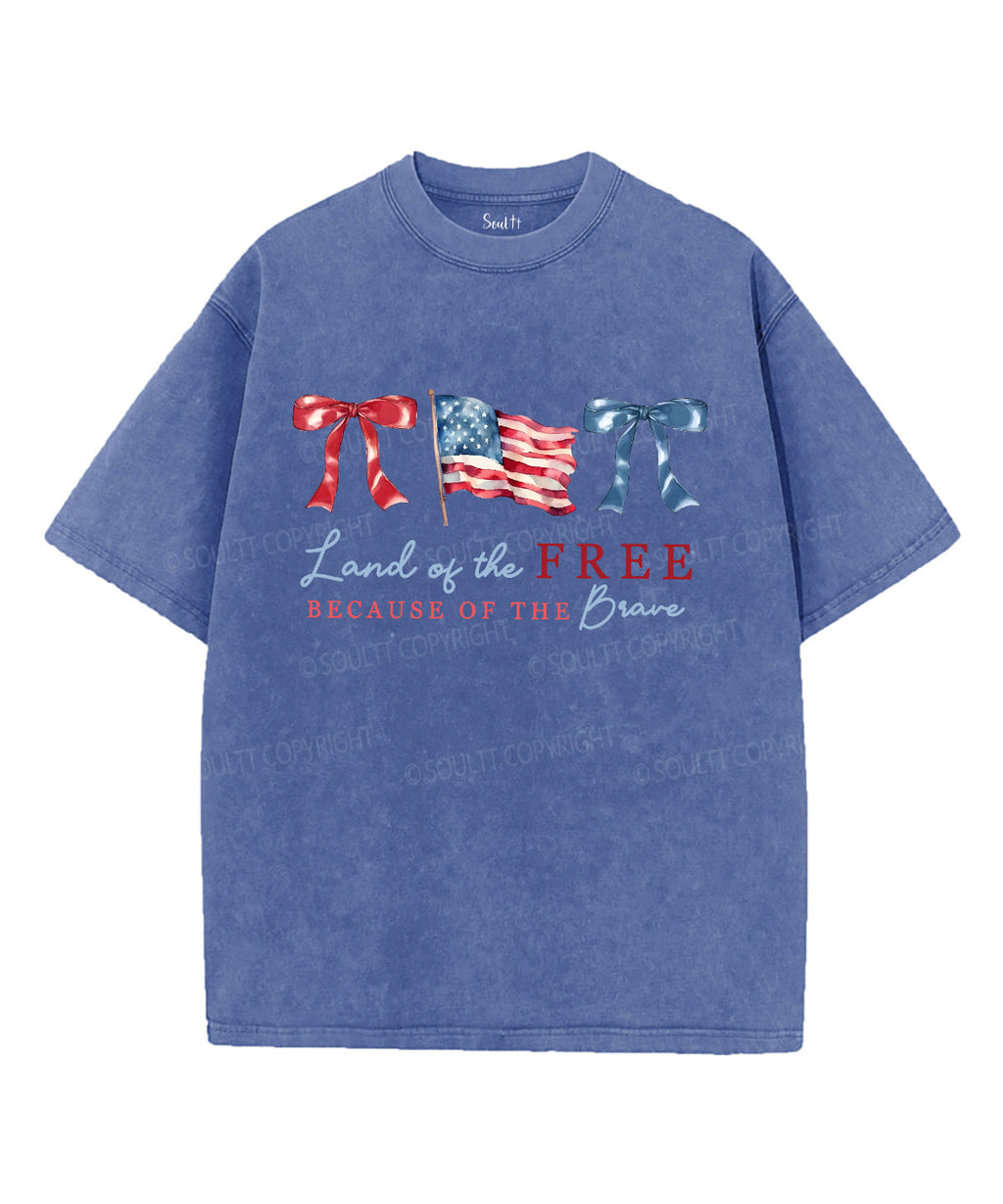 Land Free Washed Christian T-Shirts, Hoodie, Sweatshirt
