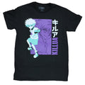 Hunter X Hunter Mens T-Shirt -Killua Purple Aqua Box Stance Hoodie, Sweatshirt | CiraTrend.com
