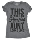 This Is What An Amazing Aunt Looks Like Women's T Shirt Hoodie, Sweatshirt | CiraTrend.com (Image 1)