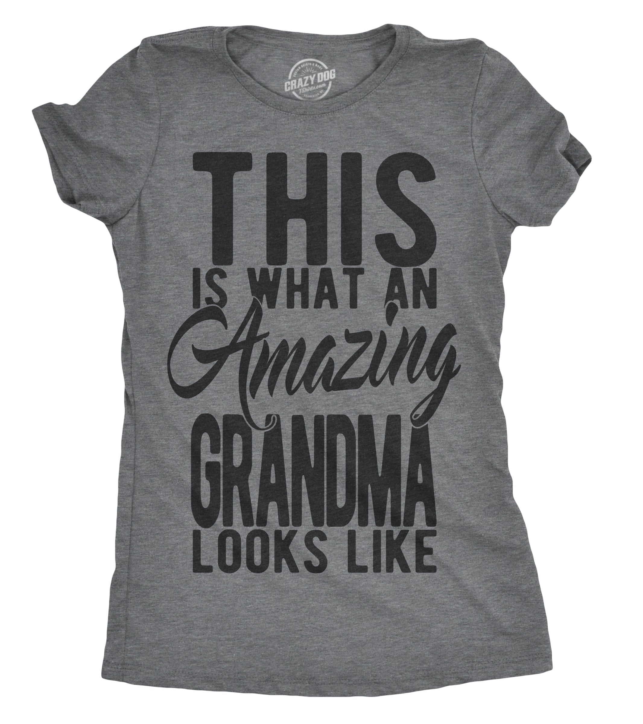 This Is What An Amazing Grandma Looks Like Women's T Shirt Hoodie, Sweatshirt | CiraTrend.com (Image 1)