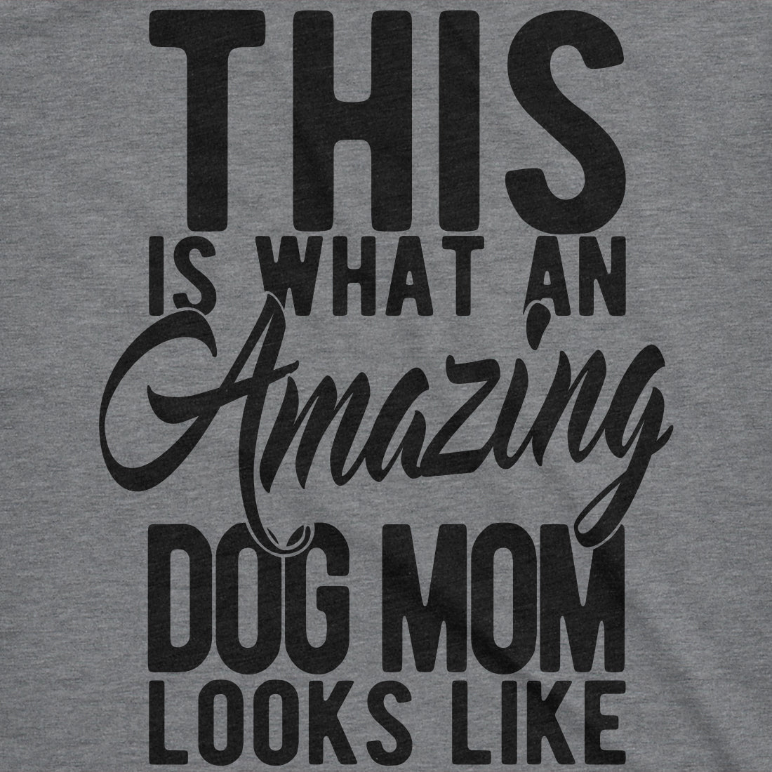 This Is What An Amazing Dog Mom Looks Like Women's T Shirt Hoodie, Sweatshirt | CiraTrend.com (Image 2)