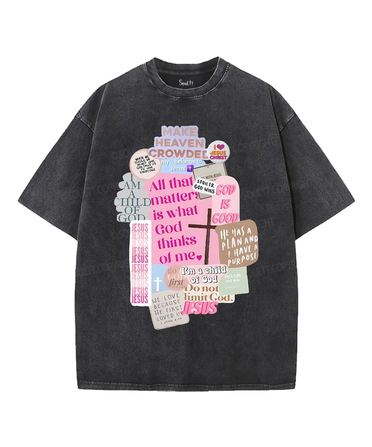 Jesus Jigsaw Puzzle Washed Christian T-Shirts, Hoodie, Sweatshirt