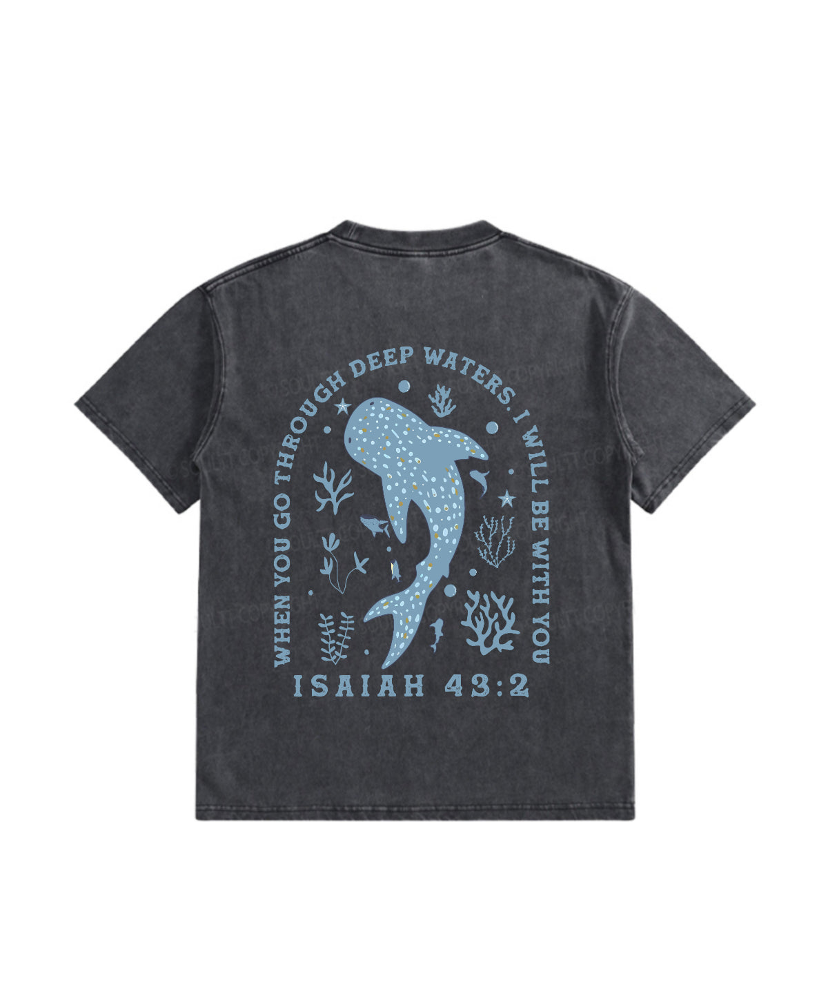 Kids I Will Be With You Double Sided Washed Christian T-shirt Style008 Hoodie, Sweatshirt | CiraTrend.com (Image 3)