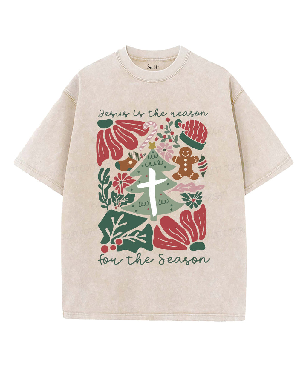 Jesus Is Season Single Sided Washed Christian T-Shirts, Hoodie, Sweatshirt