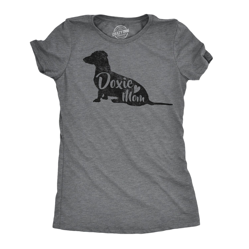 Doxie Mom Women's T Shirt Hoodie, Sweatshirt | CiraTrend.com (Image 1)