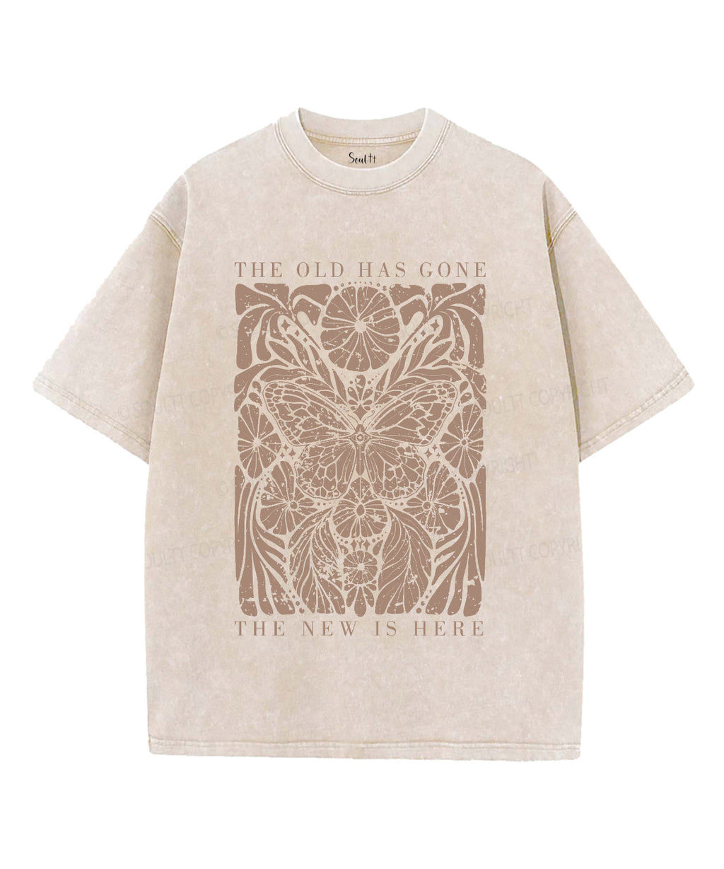 The Old Has Gone Unisex Washed Christian T-shirt Style001 Hoodie, Sweatshirt | CiraTrend.com (Image 4)