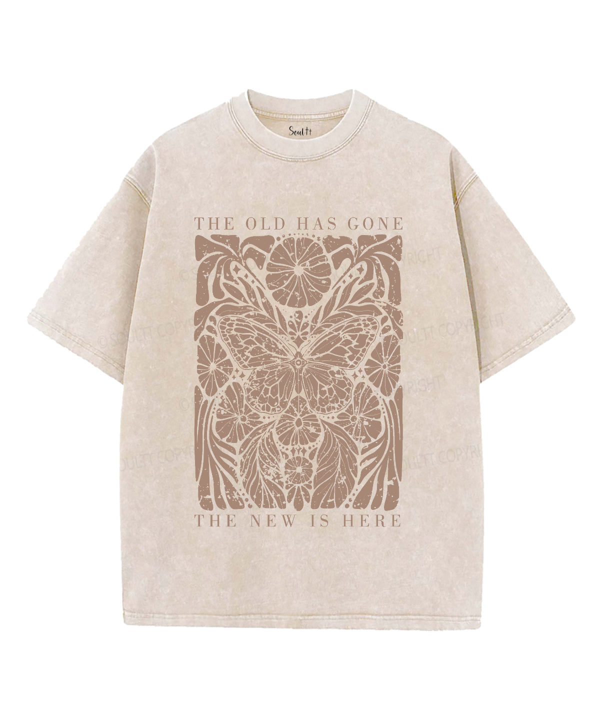 The Old Has Gone Unisex Washed Christian T-shirt Style001 Hoodie, Sweatshirt | CiraTrend.com (Image 4)