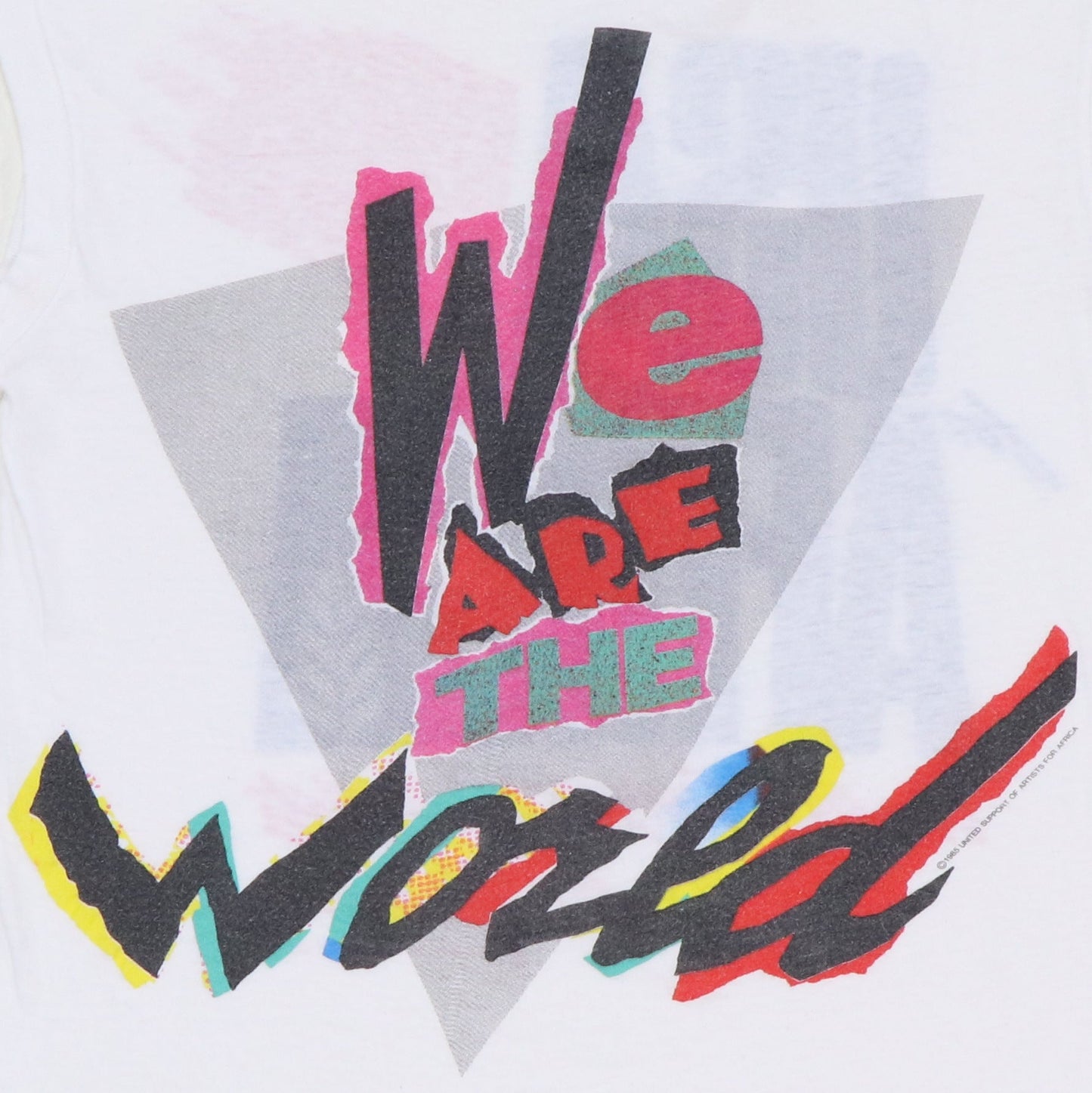 1985 We Are The World Concert Sleeveless Shirt