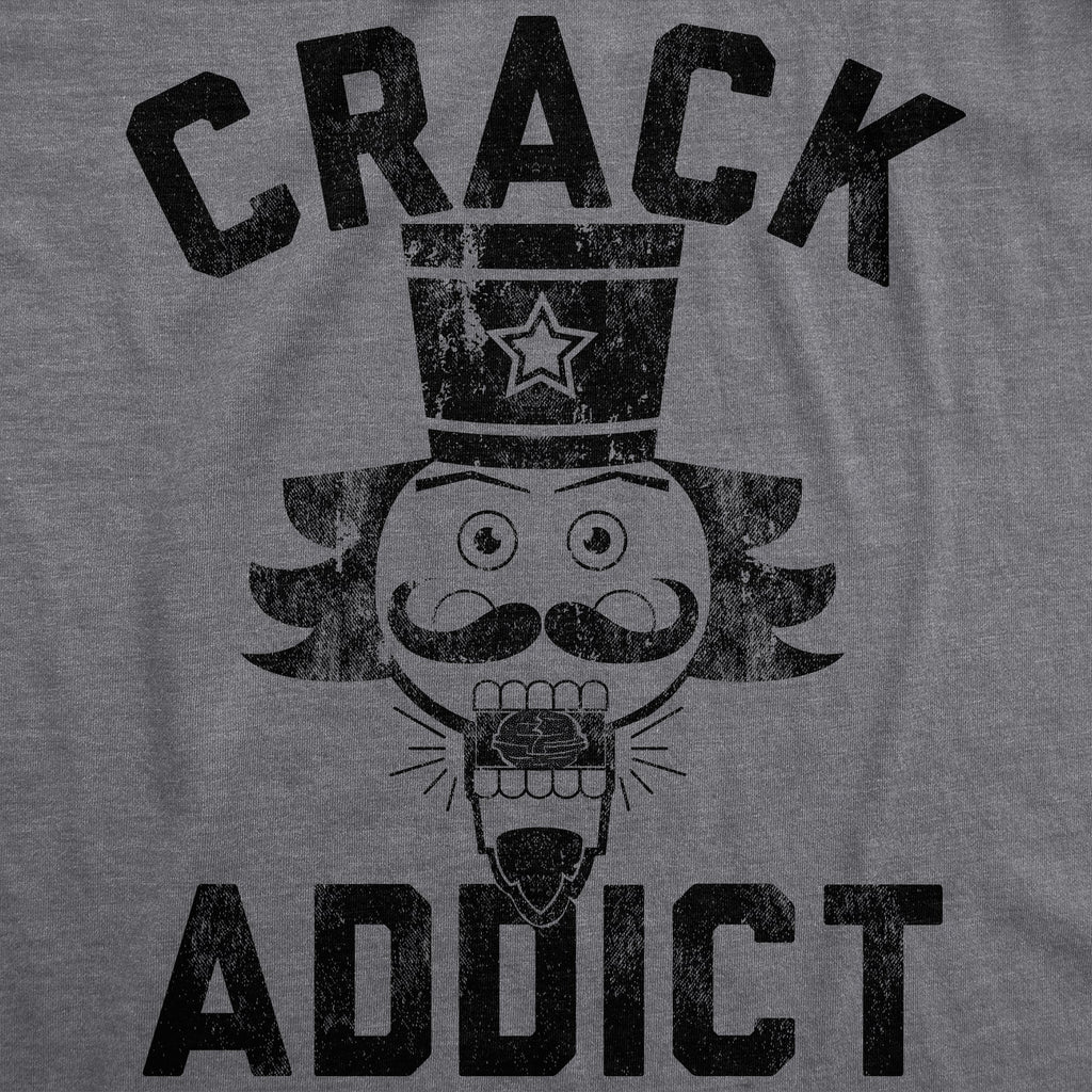 Crack Addict Men's T Shirt Hoodie, Sweatshirt | CiraTrend.com (Image 2)