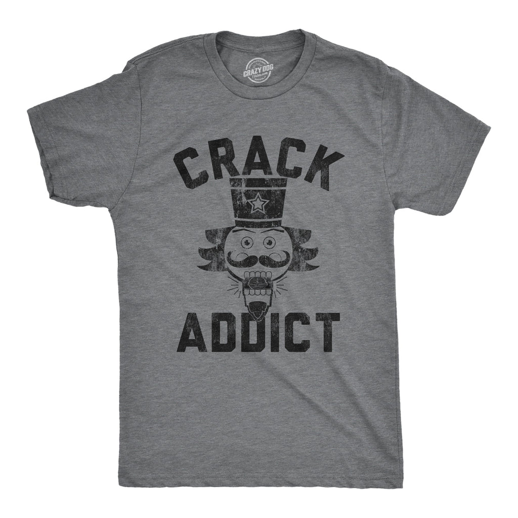 Crack Addict Men's T Shirt Hoodie, Sweatshirt | CiraTrend.com (Image 1)