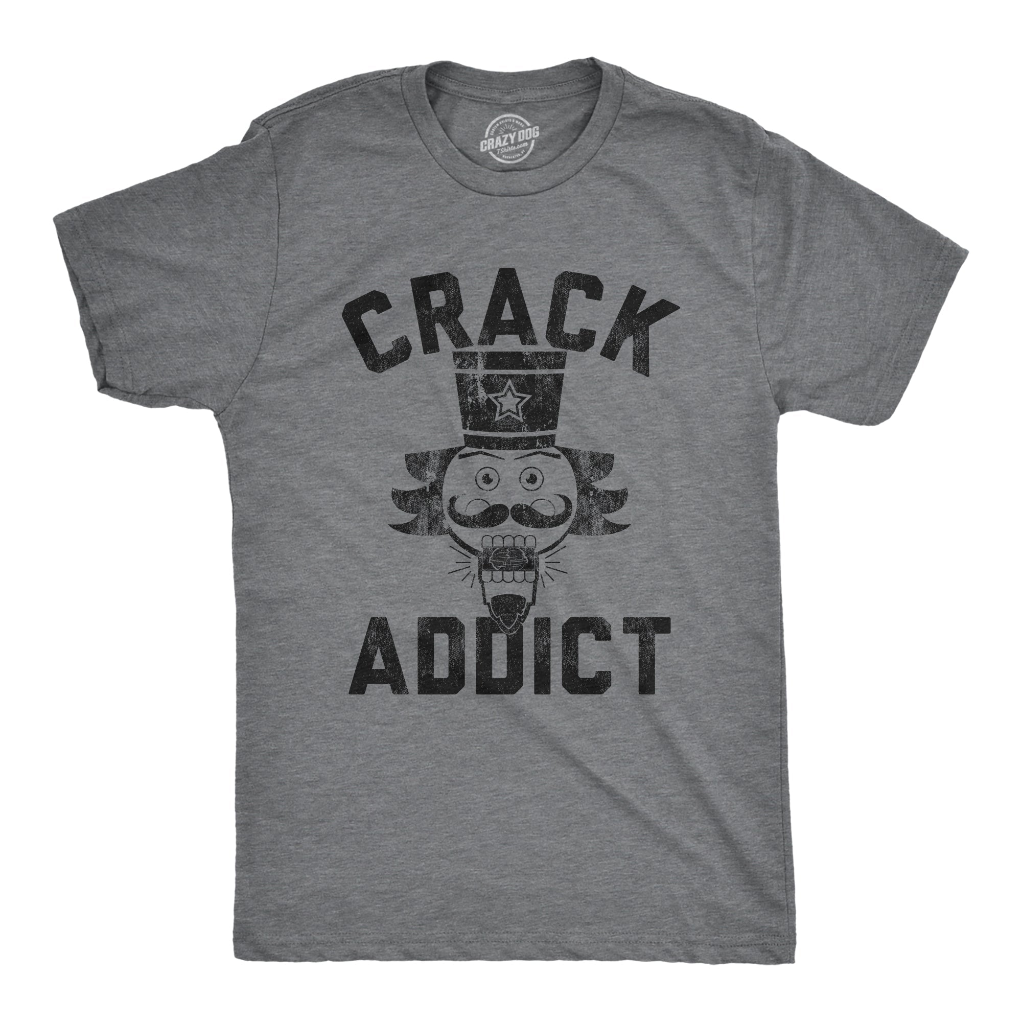 Crack Addict Men's T Shirt Hoodie, Sweatshirt | CiraTrend.com (Image 1)