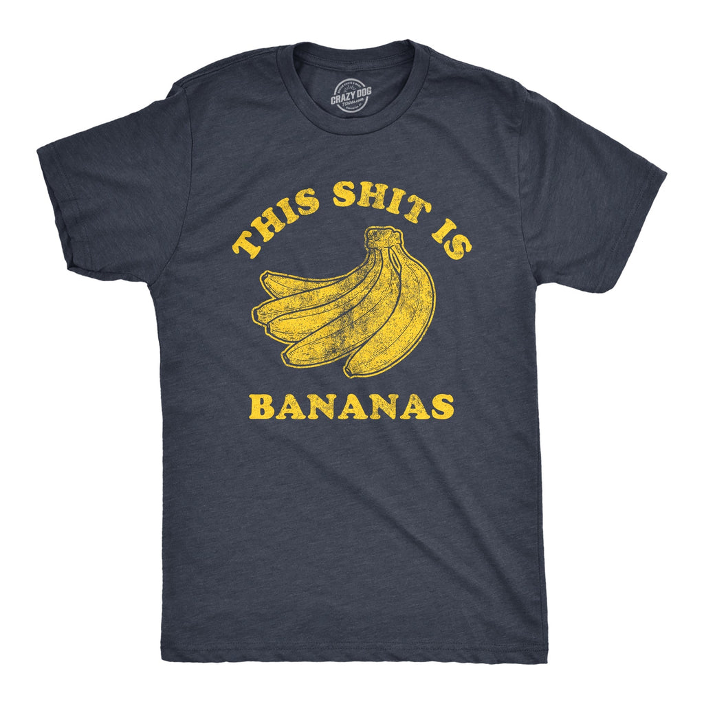 This Shit Is Bananas Men's T Shirt Hoodie, Sweatshirt | CiraTrend.com (Image 1)
