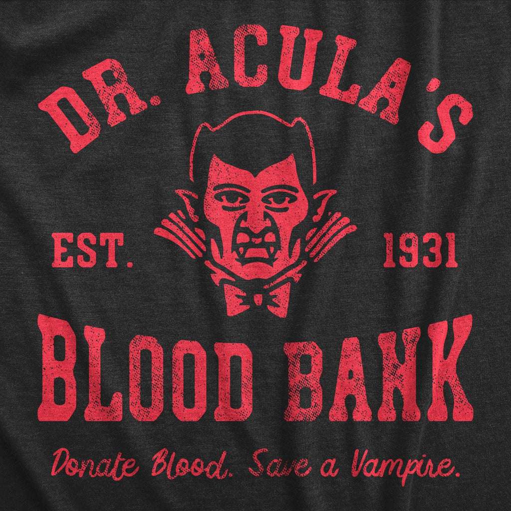 Dr Aculas Blood Bank Women's T Shirt Hoodie, Sweatshirt | CiraTrend.com (Image 2)