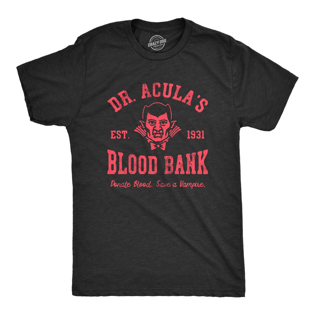 Dr Aculas Blood Bank Men's T Shirt Hoodie, Sweatshirt | CiraTrend.com (Image 1)