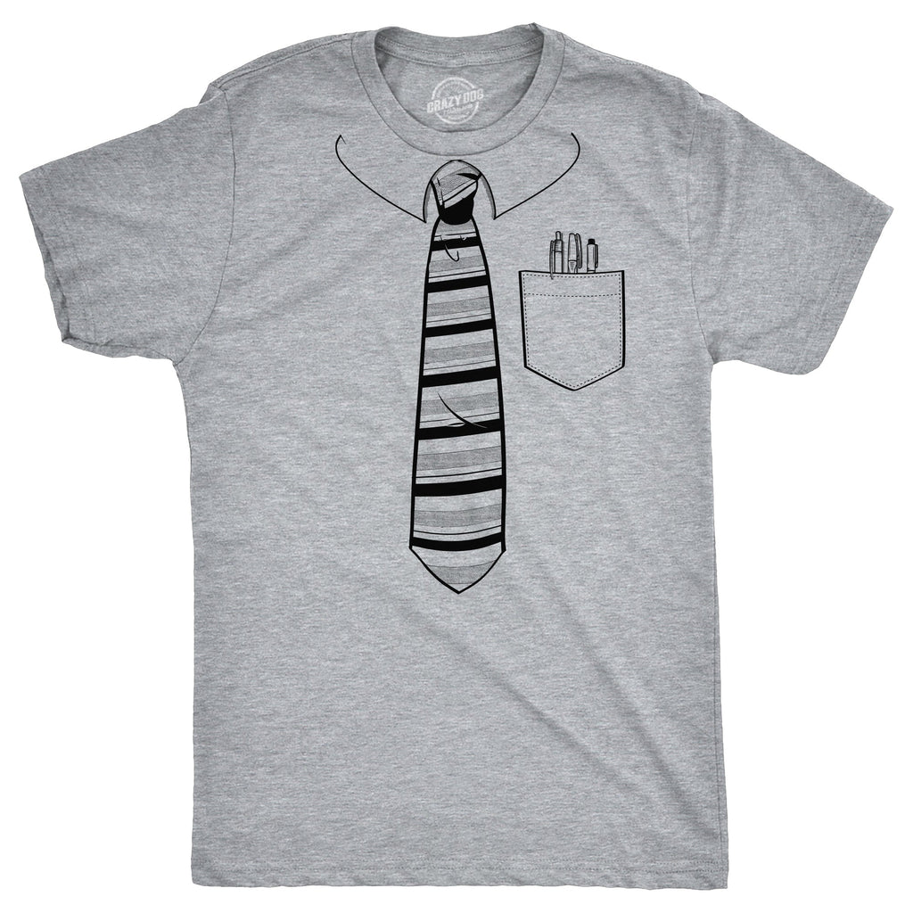Tie With Pocket Of Pens Men's T Shirt Hoodie, Sweatshirt | CiraTrend.com (Image 1)