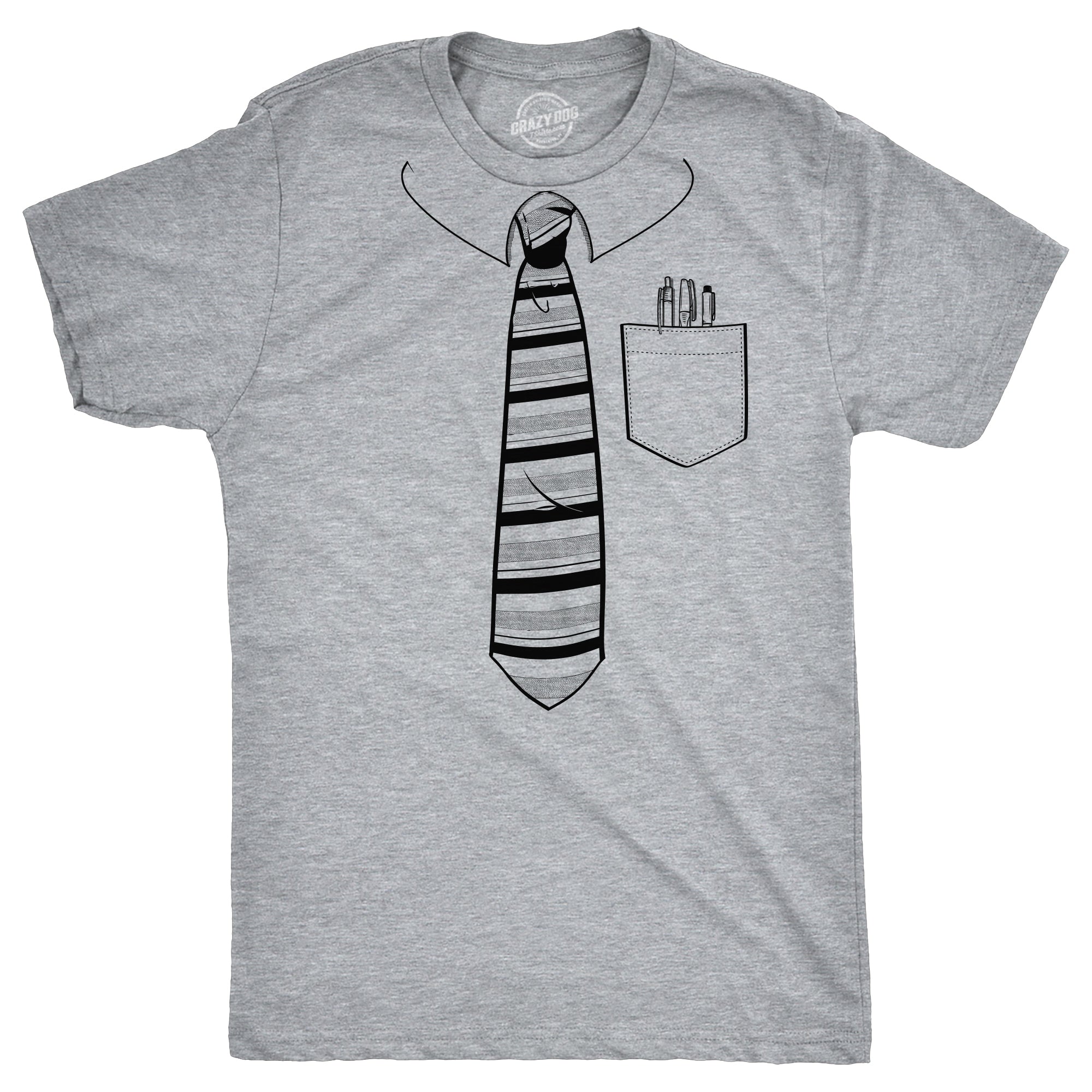 Tie With Pocket Of Pens Men's T Shirt Hoodie, Sweatshirt | CiraTrend.com (Image 1)