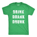 Drink Drank Drunk Men's T Shirt Hoodie, Sweatshirt | CiraTrend.com (Image 1)
