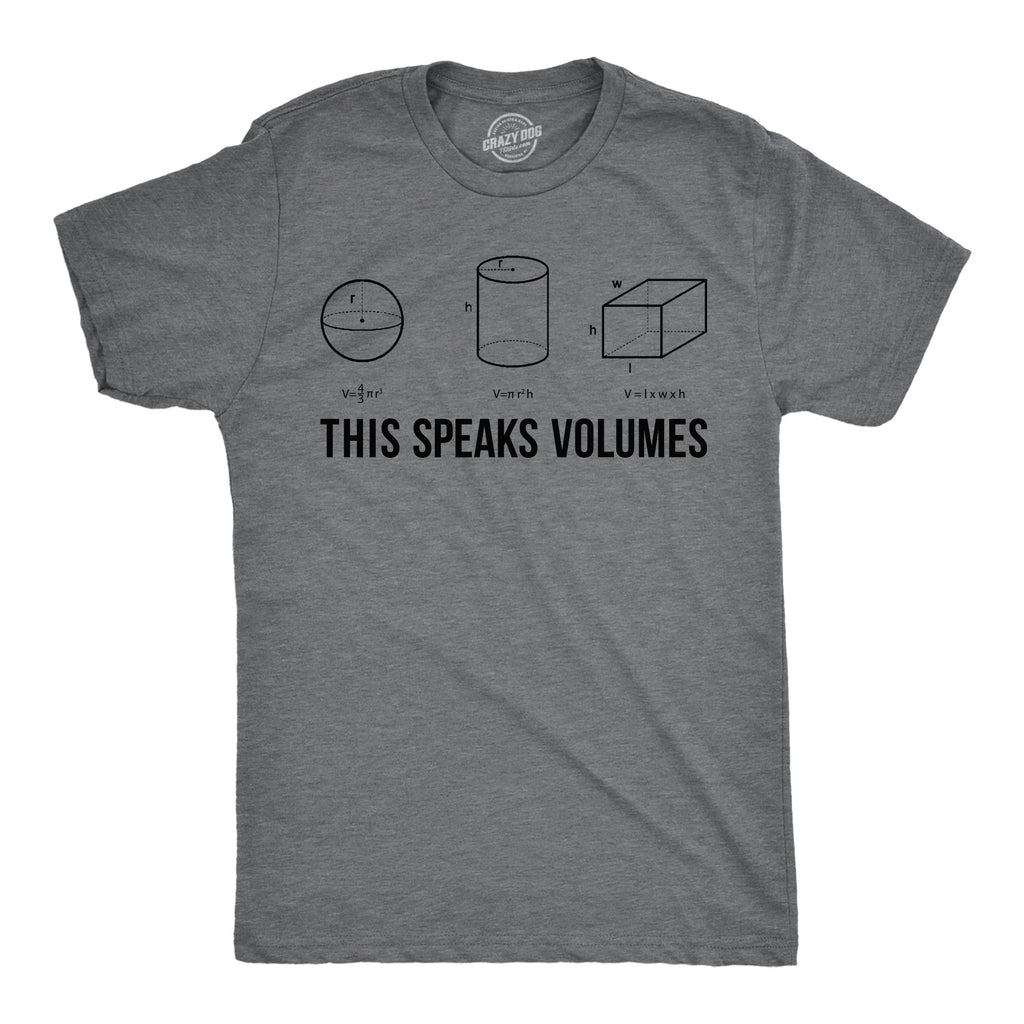 This Speaks Volumes Men's T Shirt Hoodie, Sweatshirt | CiraTrend.com (Image 1)