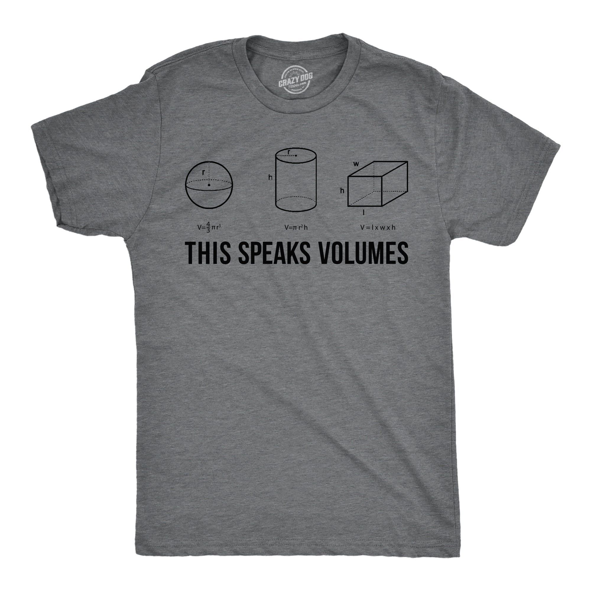 This Speaks Volumes Men's T Shirt Hoodie, Sweatshirt | CiraTrend.com (Image 1)