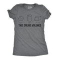 This Speaks Volumes Women's T Shirt Hoodie, Sweatshirt | CiraTrend.com (Image 1)