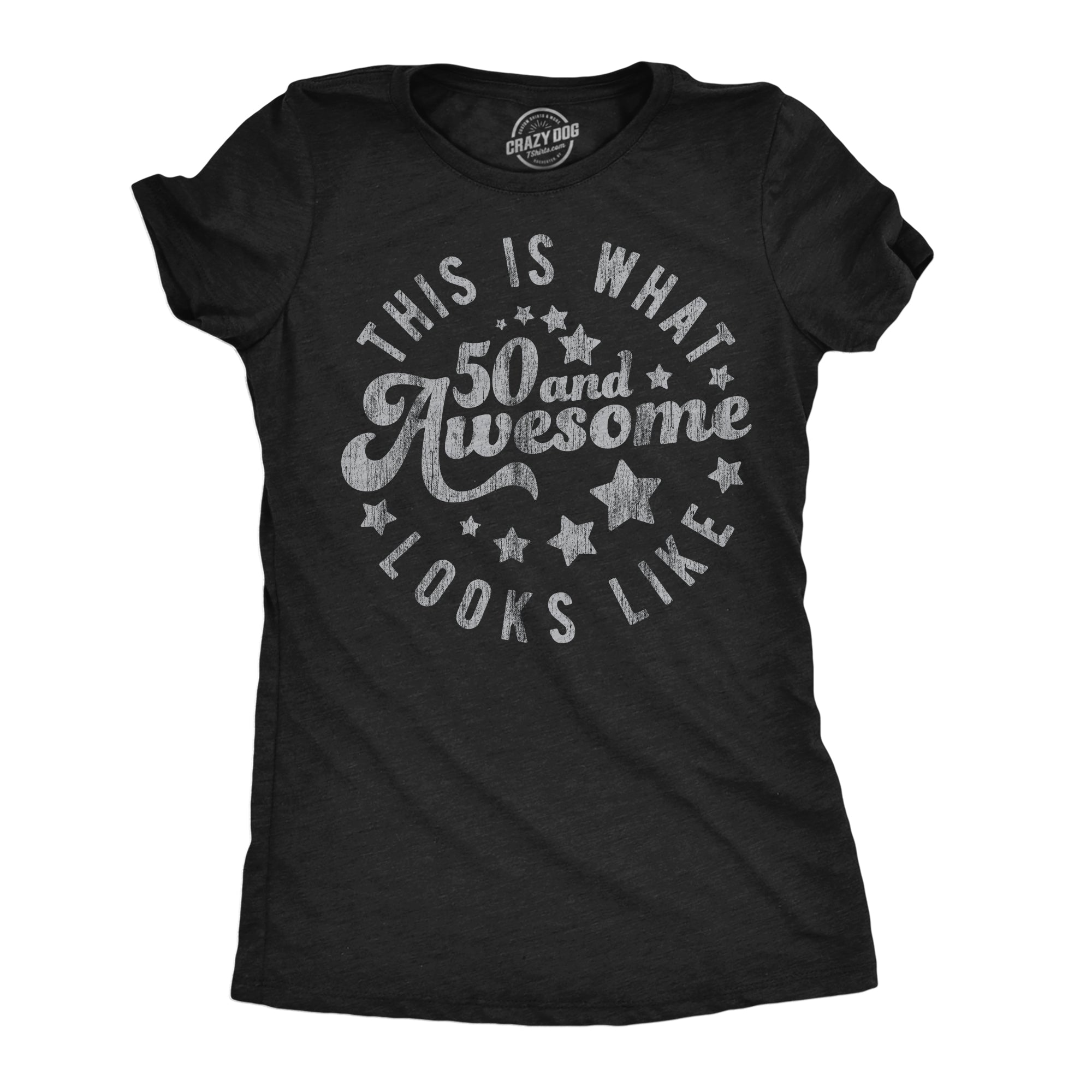 This Is What 50 And Awesome Looks Like Women's T Shirt Hoodie, Sweatshirt | CiraTrend.com (Image 1)