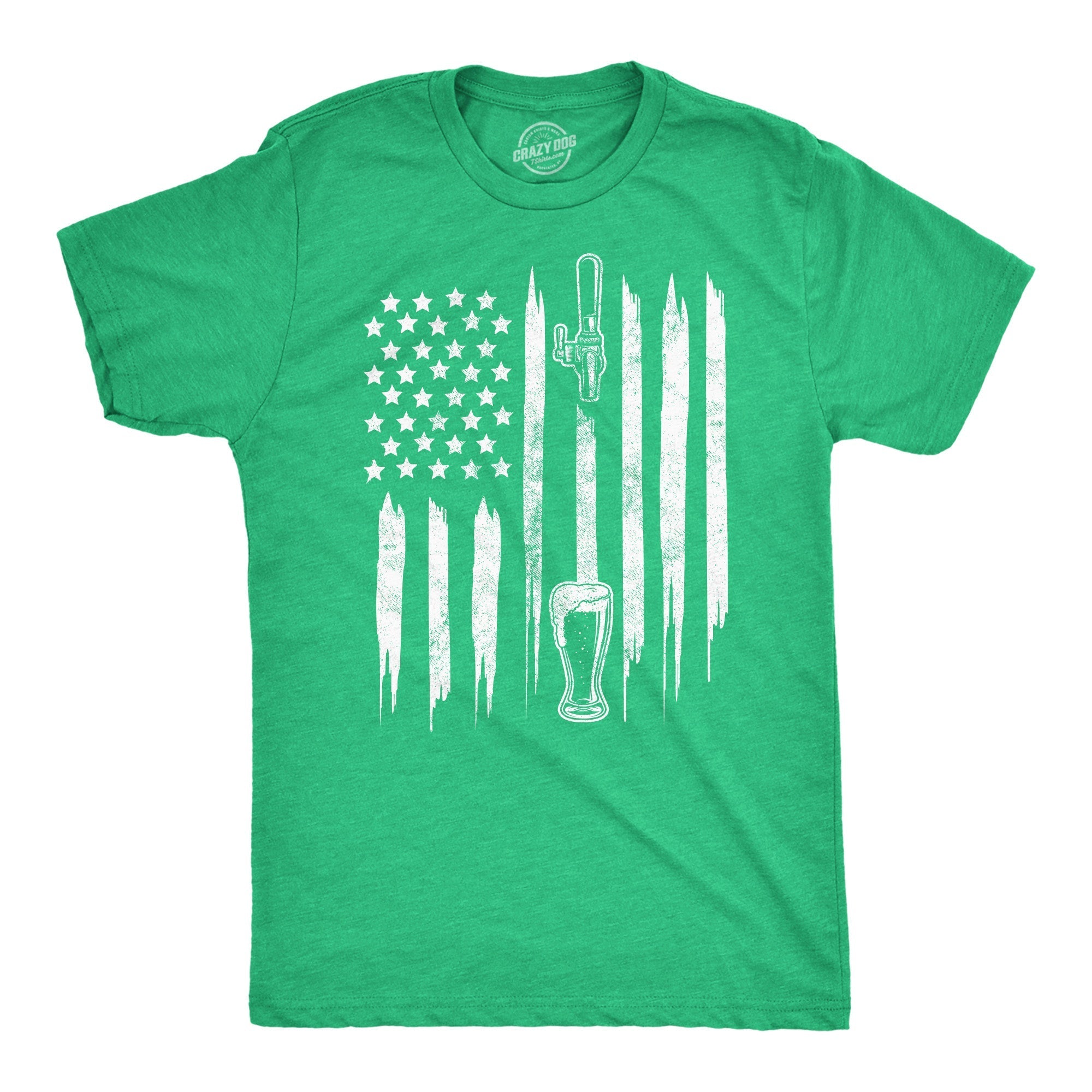 Craft Beer American Flag Men's T Shirt Hoodie, Sweatshirt | CiraTrend.com (Image 1)