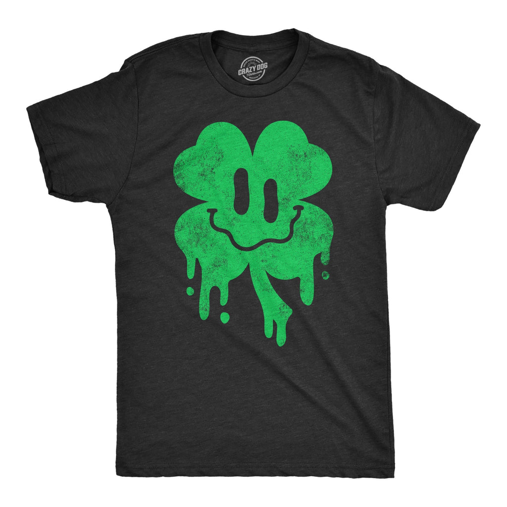 Dripping Clover Face Men's T Shirt Hoodie, Sweatshirt | CiraTrend.com (Image 1)