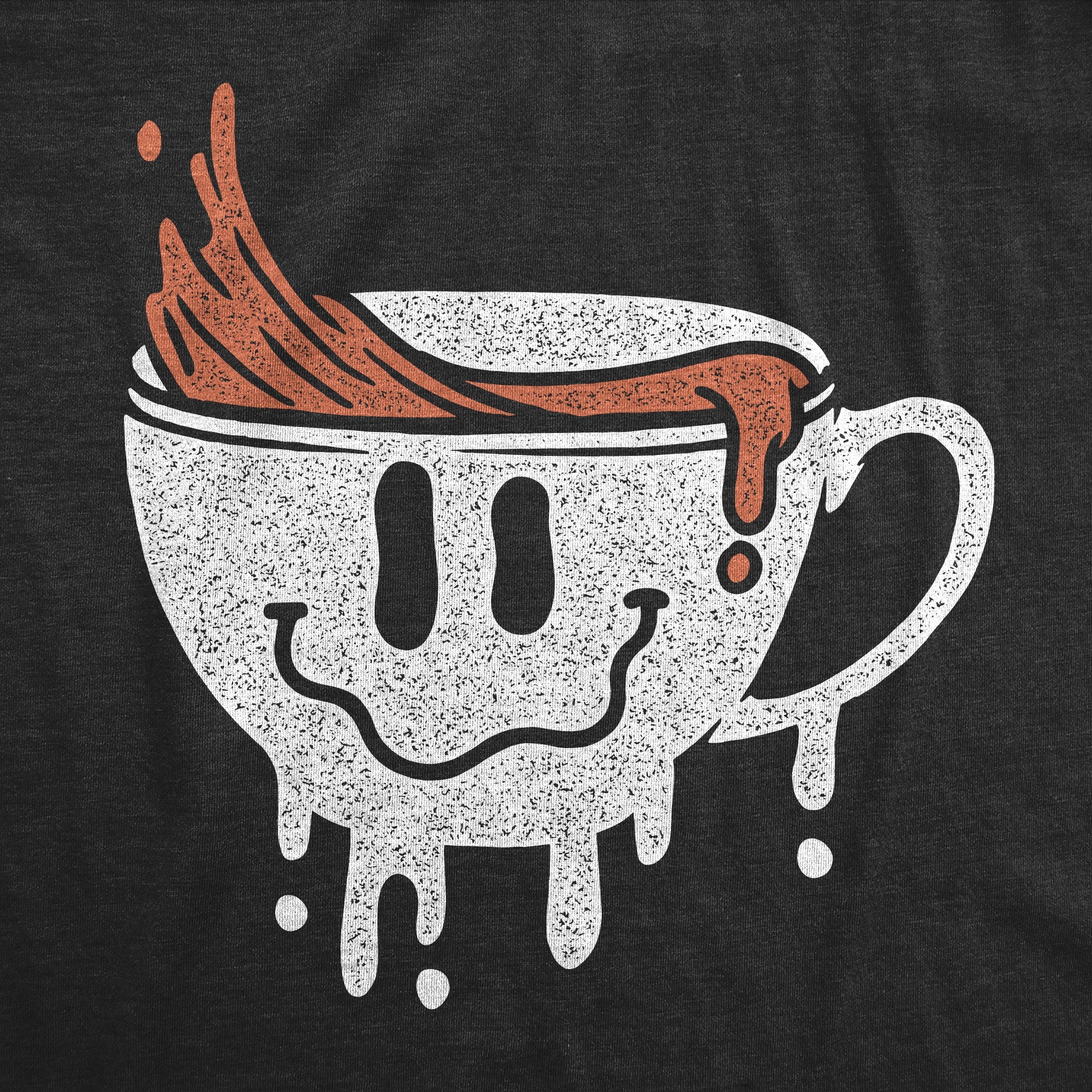 Dripping Coffee Smile Women's T Shirt Hoodie, Sweatshirt | CiraTrend.com (Image 2)