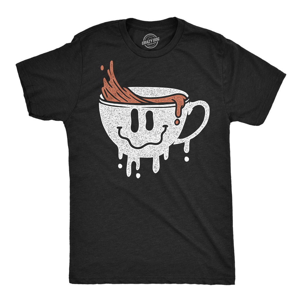 Dripping Coffee Smile Men's T Shirt Hoodie, Sweatshirt | CiraTrend.com (Image 1)