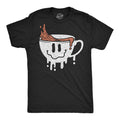 Dripping Coffee Smile Men's T Shirt Hoodie, Sweatshirt | CiraTrend.com (Image 1)