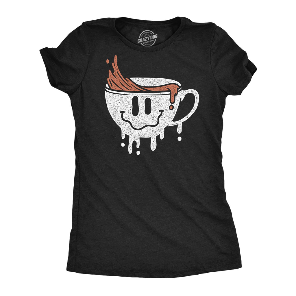Dripping Coffee Smile Women's T Shirt Hoodie, Sweatshirt | CiraTrend.com (Image 1)