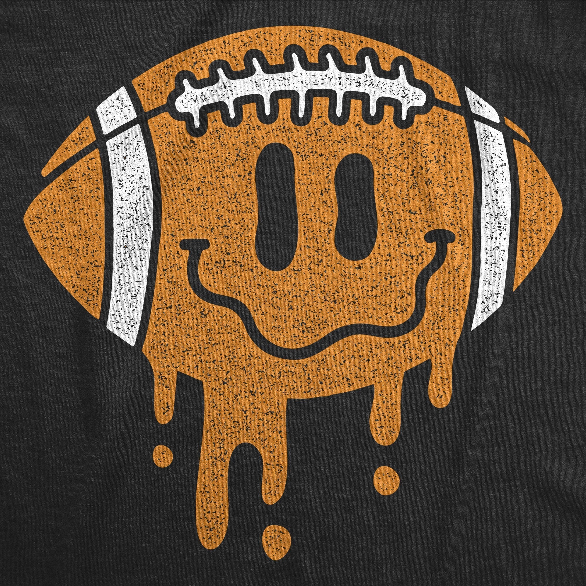 Dripping Football Smile Women's T Shirt Hoodie, Sweatshirt | CiraTrend.com (Image 2)