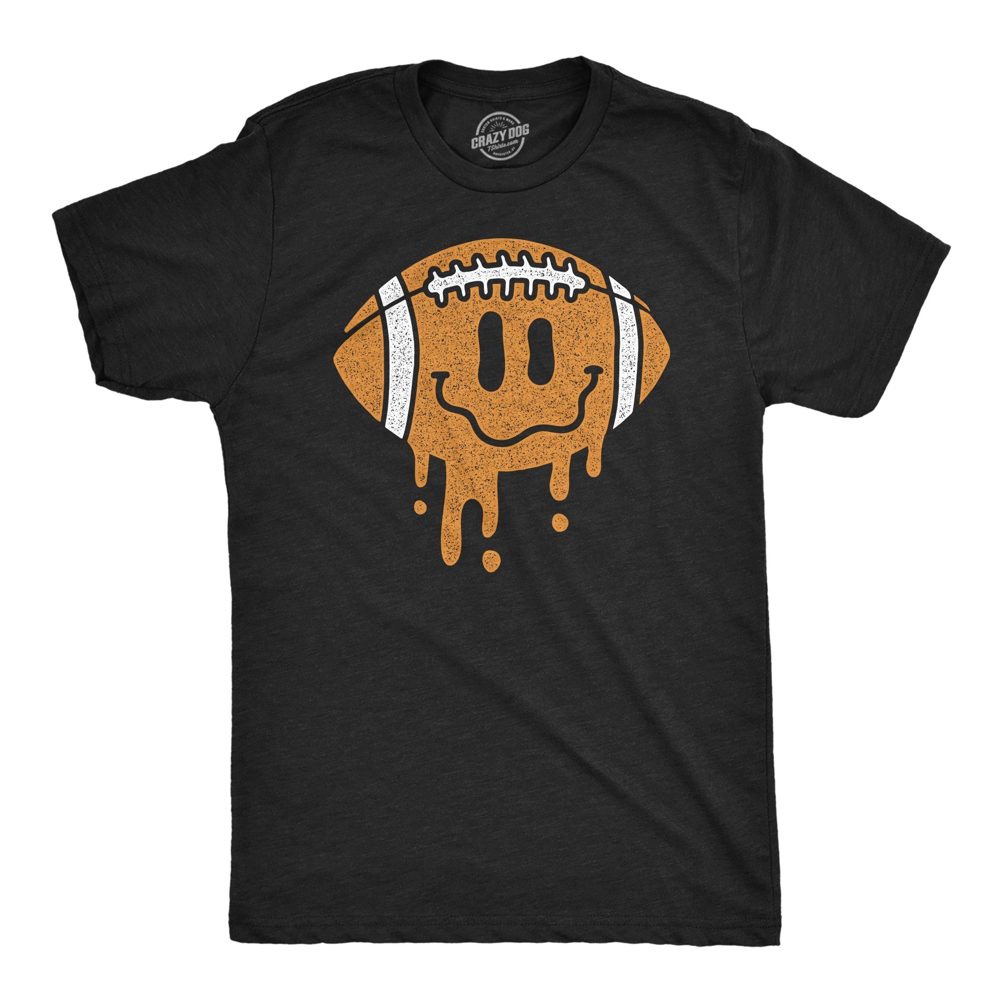 Dripping Football Smile Men's T Shirt Hoodie, Sweatshirt | CiraTrend.com (Image 1)