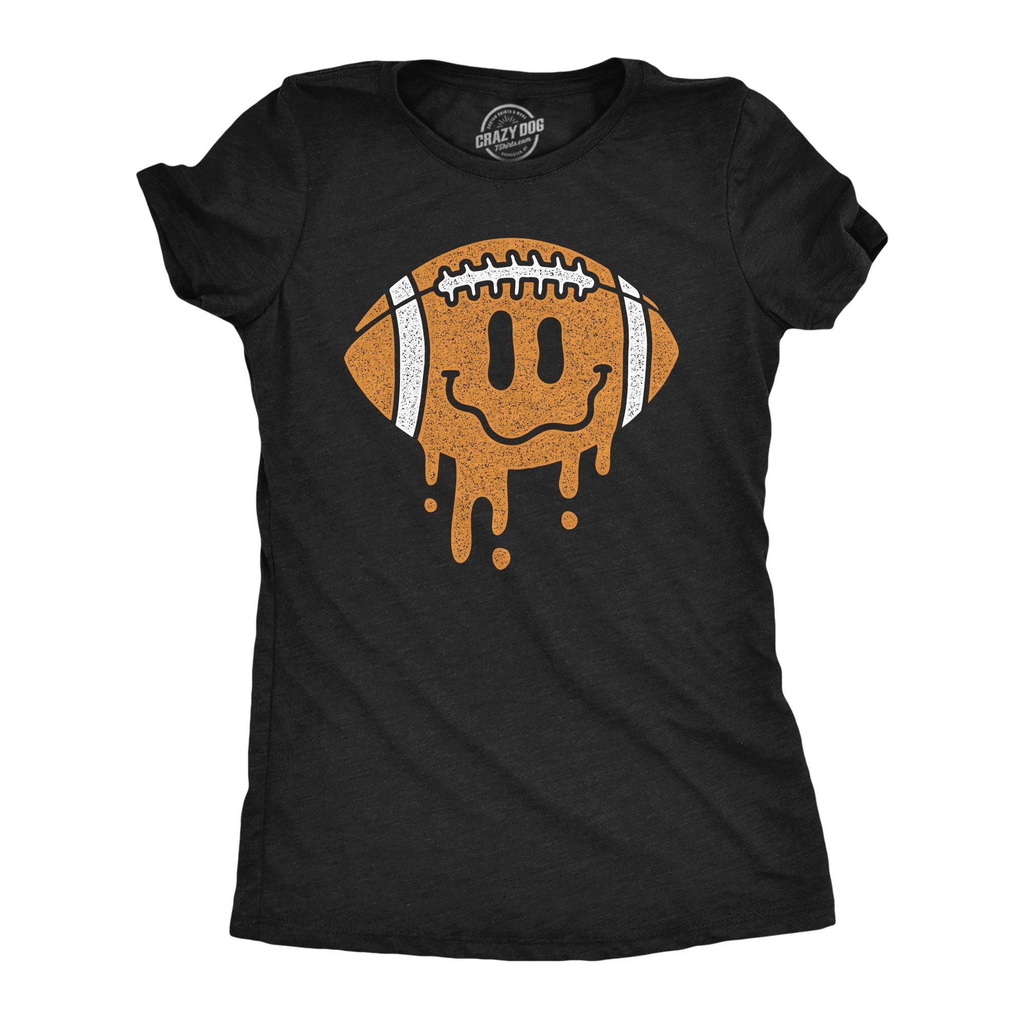Dripping Football Smile Women's T Shirt Hoodie, Sweatshirt | CiraTrend.com (Image 1)