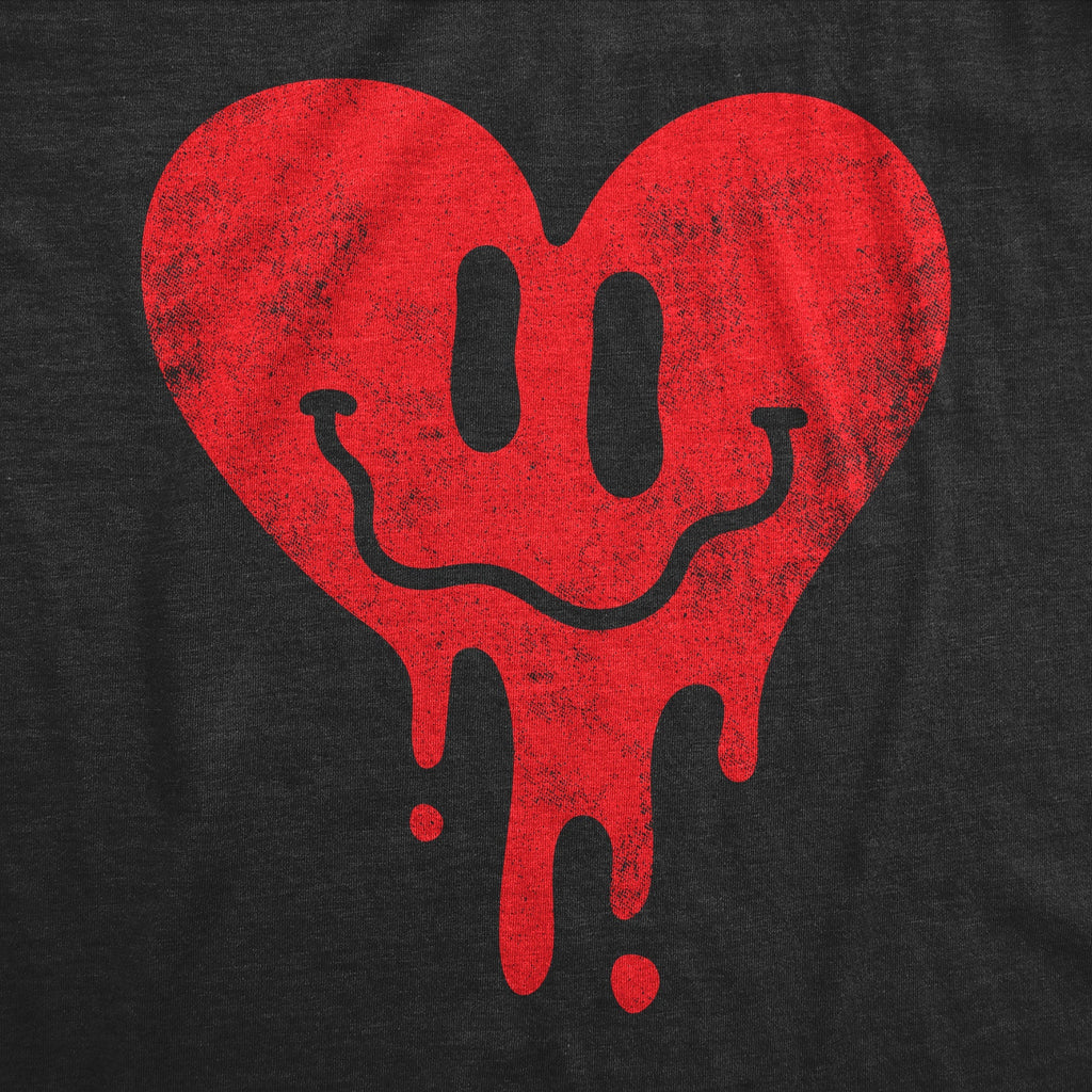 Dripping Heart Face Men's T Shirt Hoodie, Sweatshirt | CiraTrend.com (Image 2)