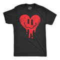 Dripping Heart Face Men's T Shirt Hoodie, Sweatshirt | CiraTrend.com (Image 1)