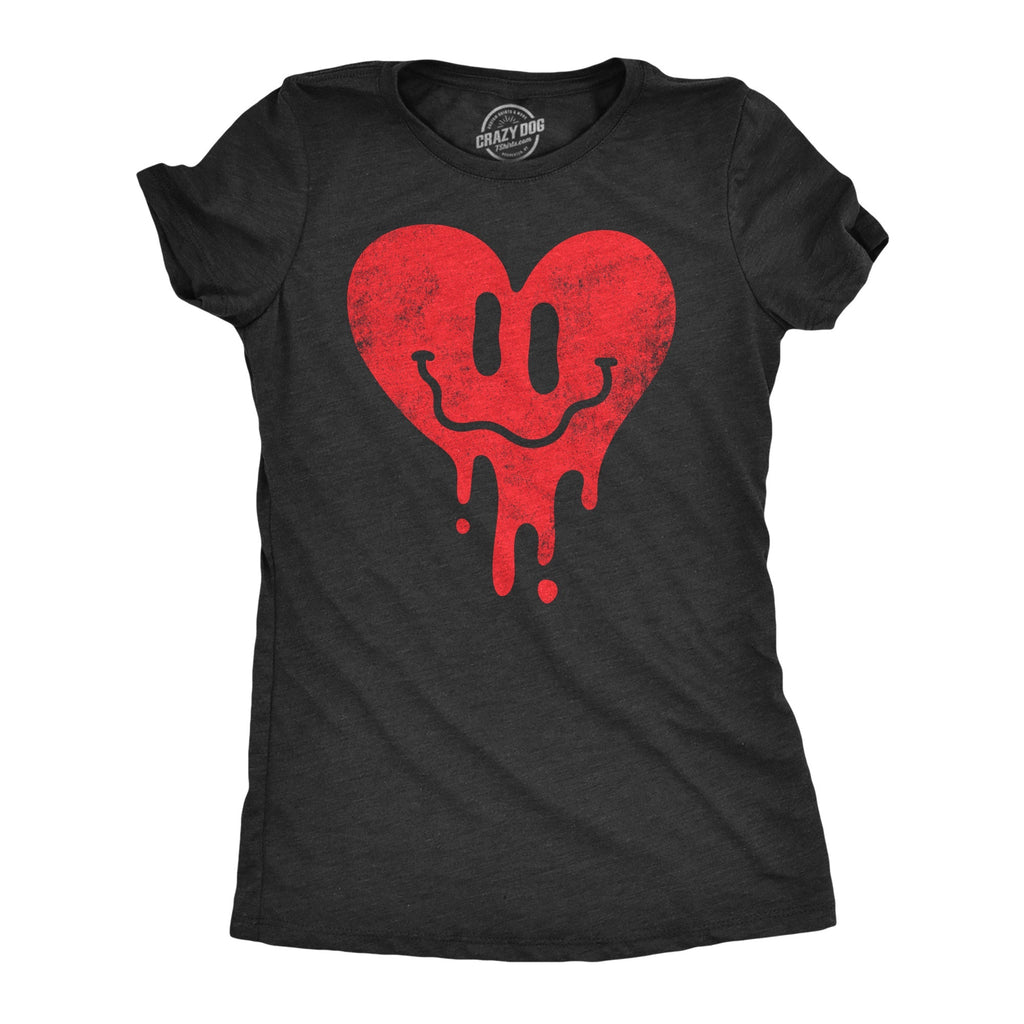 Dripping Heart Face Women's T Shirt Hoodie, Sweatshirt | CiraTrend.com (Image 1)