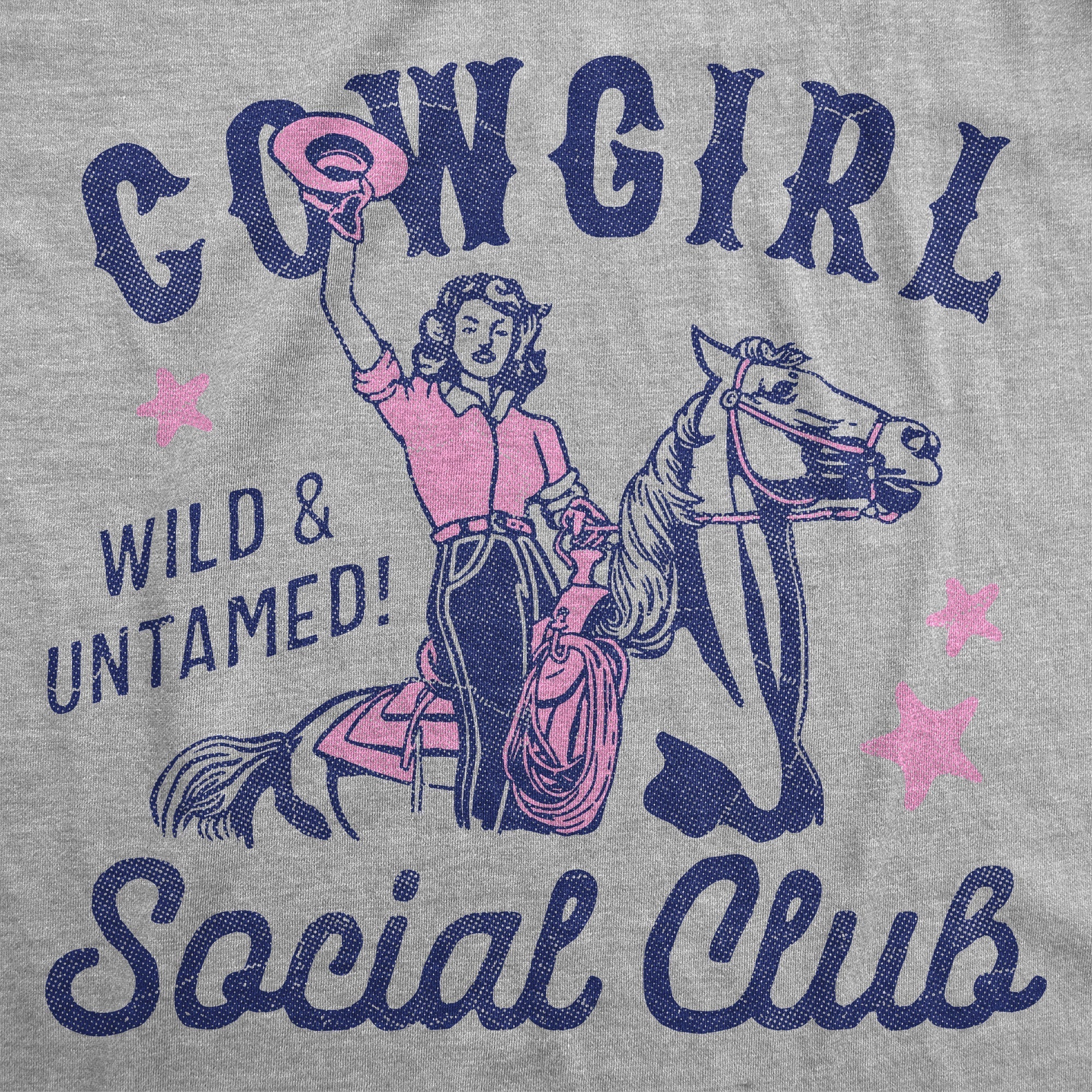 Cowgirl Social Club Women's T Shirt Hoodie, Sweatshirt | CiraTrend.com (Image 2)