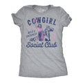 Cowgirl Social Club Women's T Shirt Hoodie, Sweatshirt | CiraTrend.com (Image 1)
