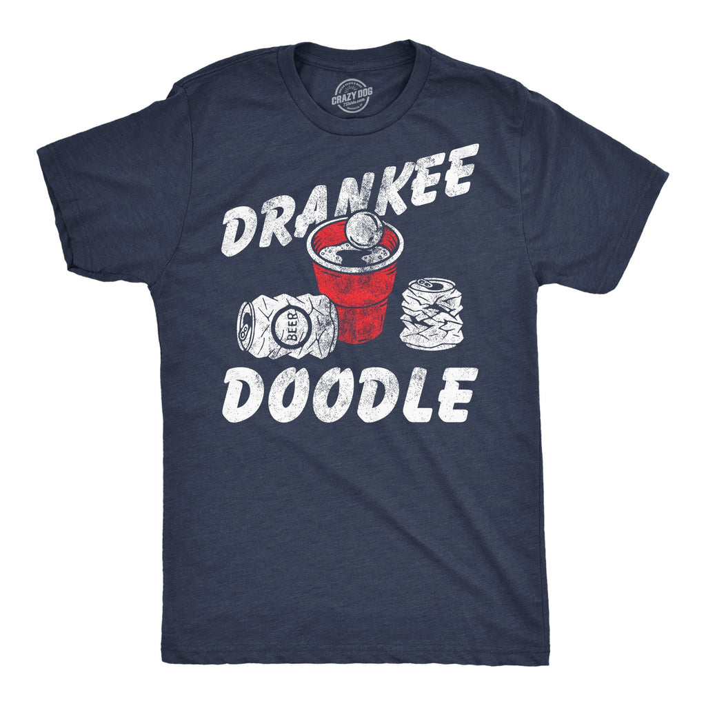 Drankee Doodle Men's T Shirt Hoodie, Sweatshirt | CiraTrend.com (Image 1)
