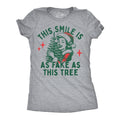 This Smile Is As Fake As This Tree Women's T Shirt Hoodie, Sweatshirt | CiraTrend.com (Image 1)