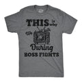 This Is Why We Dont Talk During Boss Fights Men's T Shirt Hoodie, Sweatshirt | CiraTrend.com (Image 1)