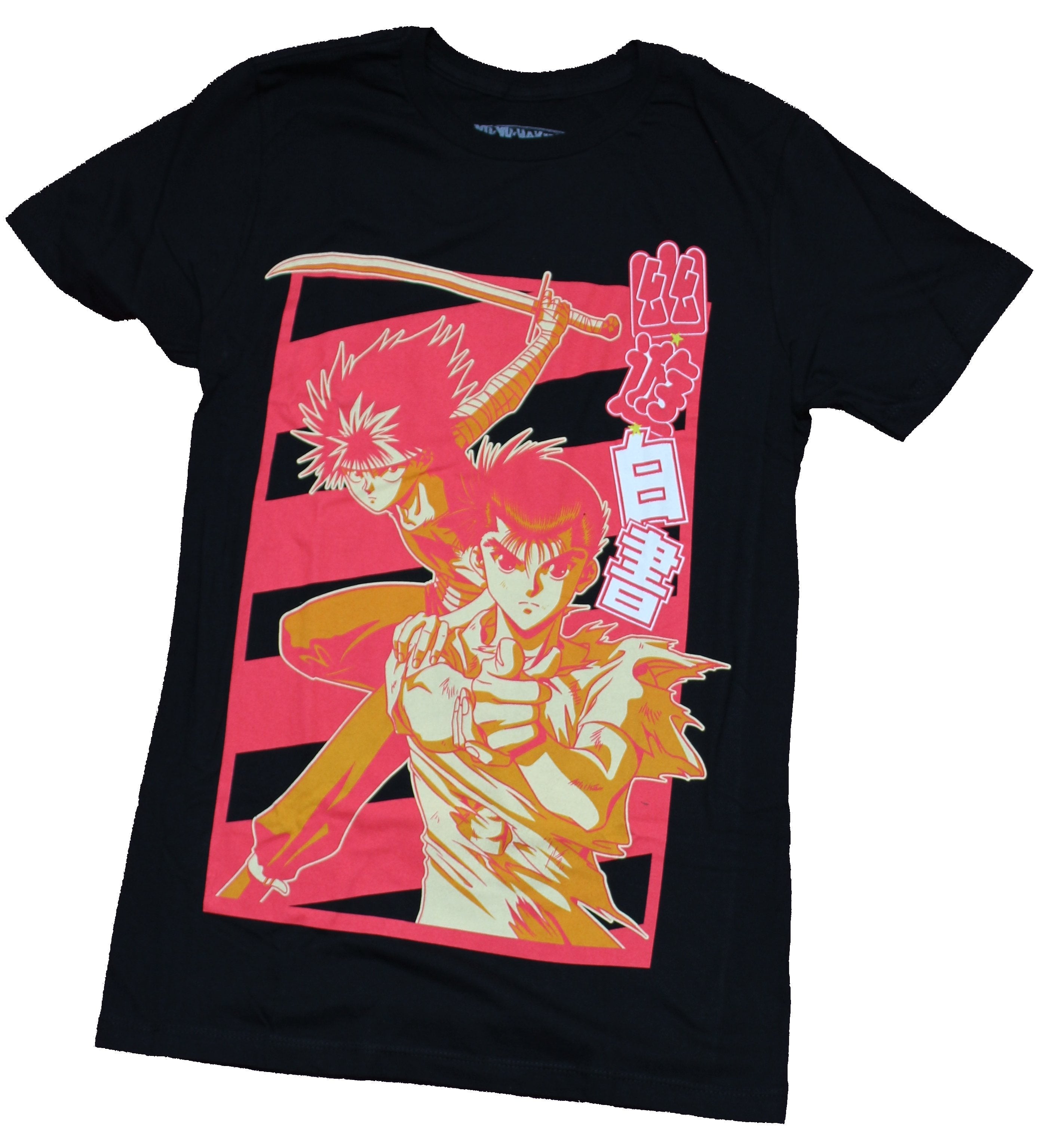 Yu Yu Hakusho Mens T-Shirt - Red Tinted Group Hoodie, Sweatshirt | CiraTrend.com
